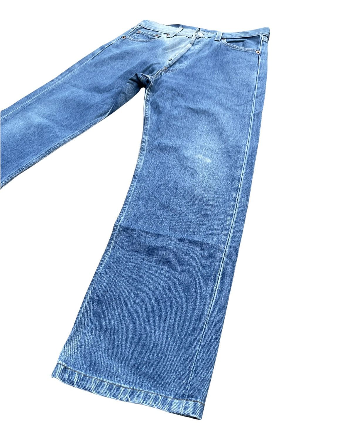 Levi's Rare Faded Vintage Levi’s 501XX Usa 1998 Aging Wash Denim Size US 30 / EU 46 - 2 Thumbnail
