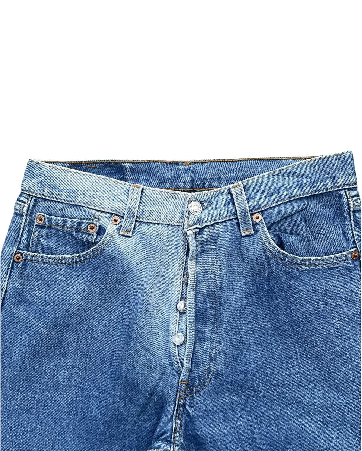 Levi's Rare Faded Vintage Levi’s 501XX Usa 1998 Aging Wash Denim Size US 30 / EU 46 - 4 Thumbnail