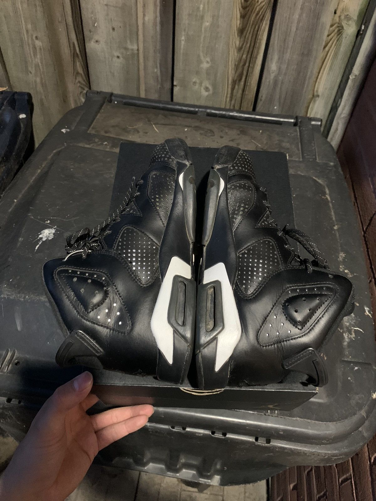 Jordan Brand × Nike Air Jordan 6 Retro GS Black Cat Size US 5 / EU 37 - 4 Thumbnail