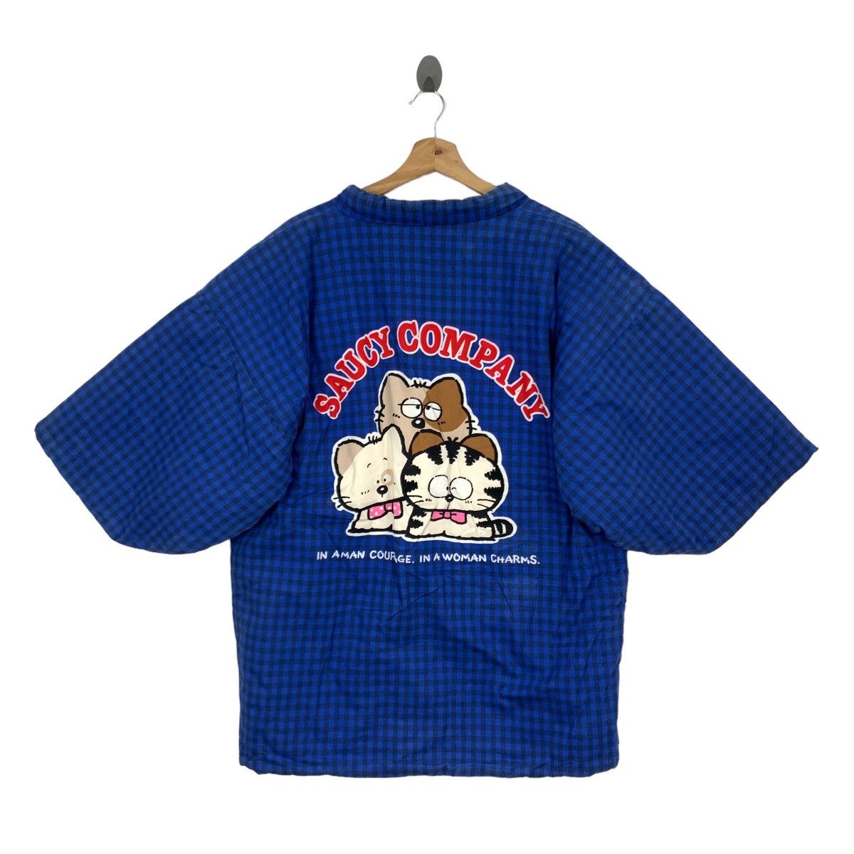 Japanese Brand × Vintage Vintage Icobun Anime Cartoon Kimono Jacket Free Size Size US XL / EU 56 / 4 - 5 Thumbnail