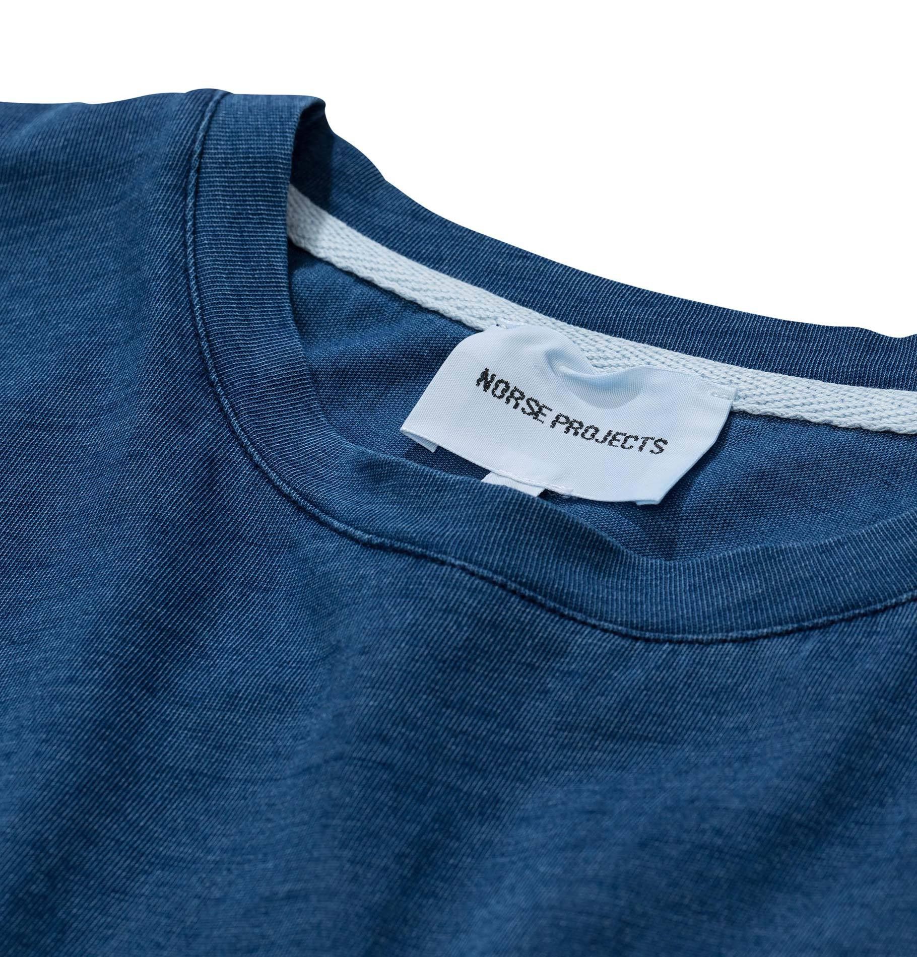 Norse Projects Niels indigo tee Size US M / EU 48-50 / 2 - 2 Thumbnail