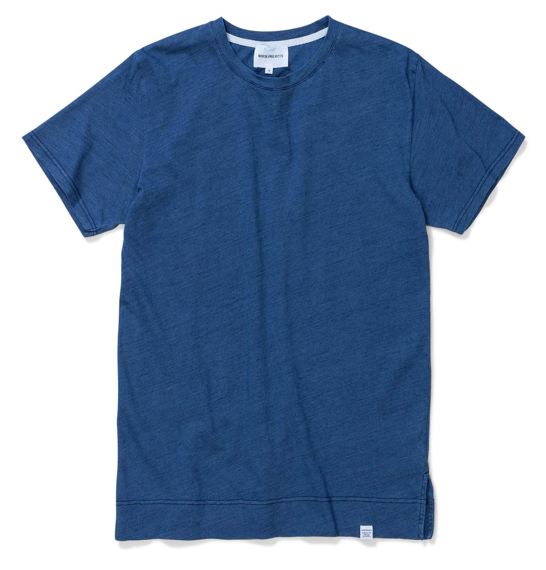 Norse Projects Niels indigo tee Size US M / EU 48-50 / 2 - 1 Thumbnail