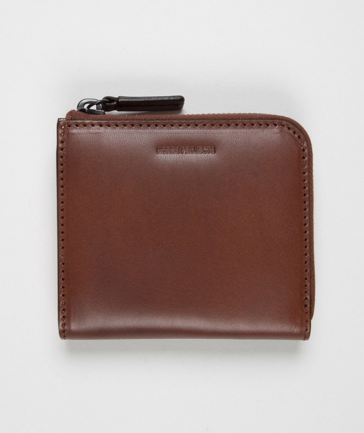 Pre-owned Norse Projects Leather Wallet In Brown