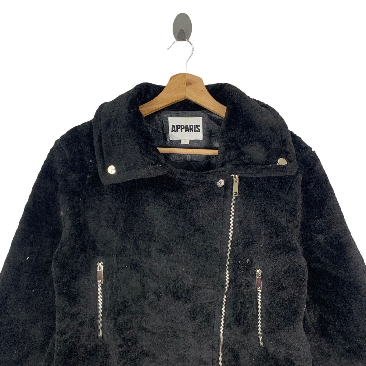 Japanese Brand Vintage Designer Apparis Faux Fur Coat Size US S / EU 44-46 / 1 - 2 Thumbnail