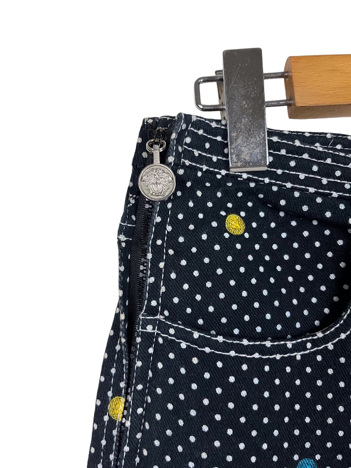 Versace Versace Jeans Polka Dot Size 26" / US 2 / IT 38 - 7 Thumbnail