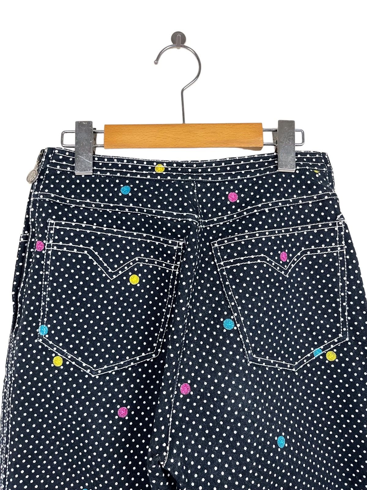 Versace Versace Jeans Polka Dot Size 26" / US 2 / IT 38 - 5 Thumbnail