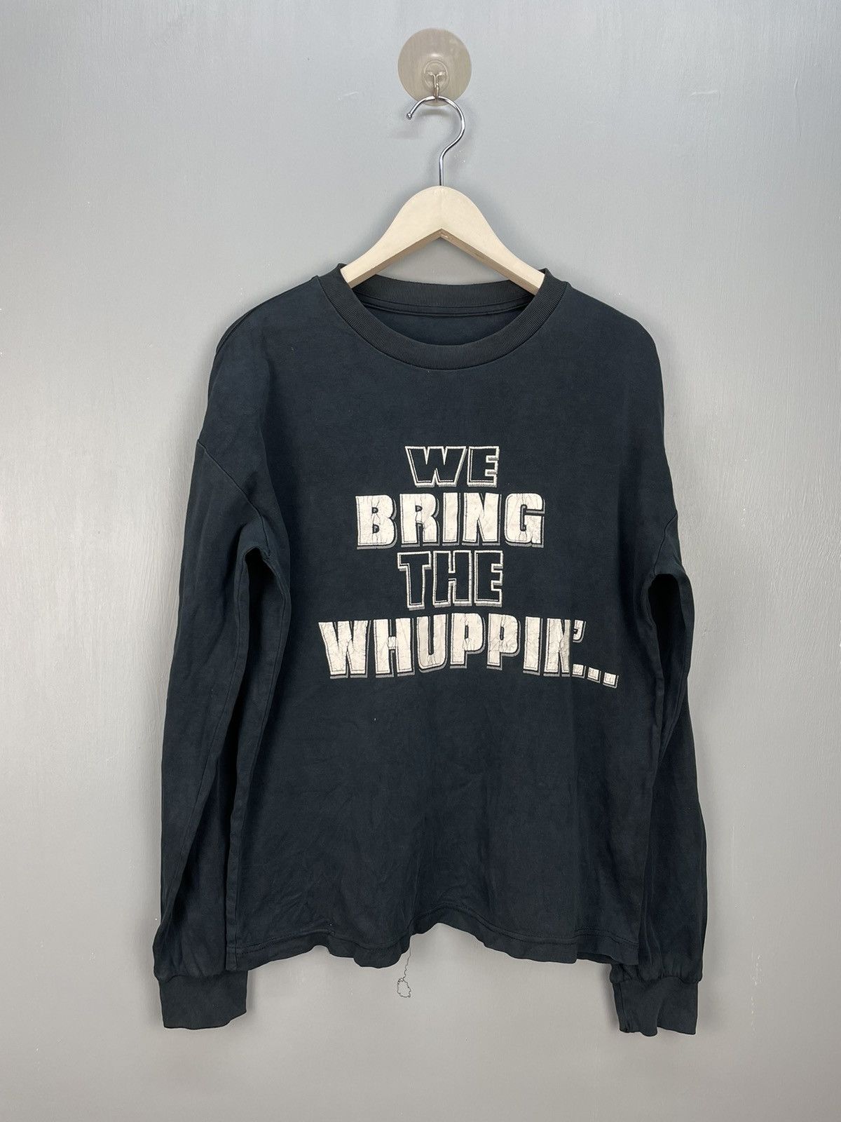 Vintage Vintage Y2K The Rock.com WWE wrestling long sleeve t shirt Size US M / EU 48-50 / 2 - 1 Thumbnail
