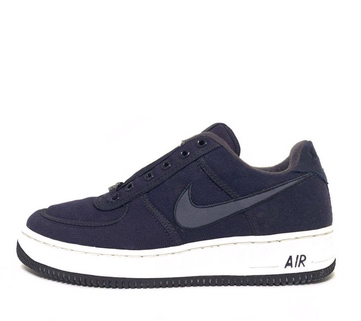 Nike × Vintage Air Force 1 DS Unworn Canvas SAMPLE Blueprint | Carbon-Ivory Size US 9 / EU 42 - 2 Thumbnail