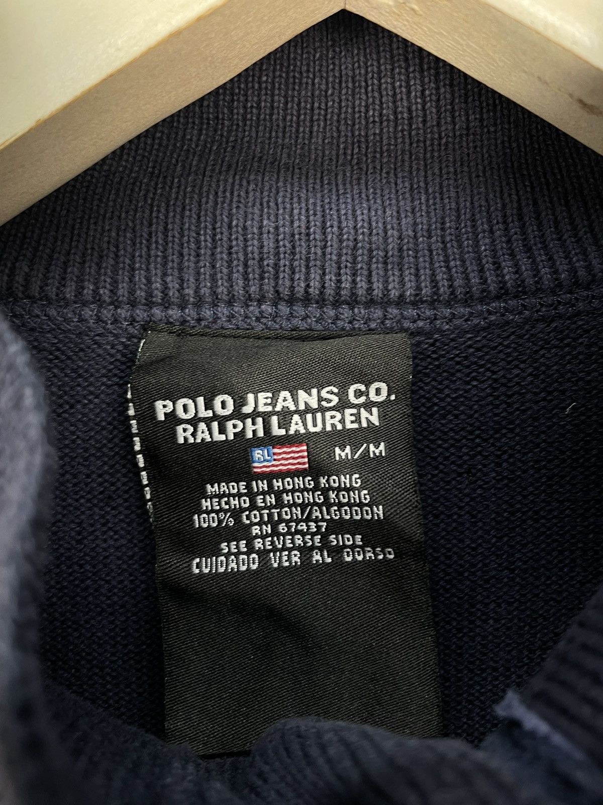 Polo Ralph Lauren Polo Jeans co Ralph Lauren Hanley long sleeve sweater Size US M / EU 48-50 / 2 - 5 Thumbnail