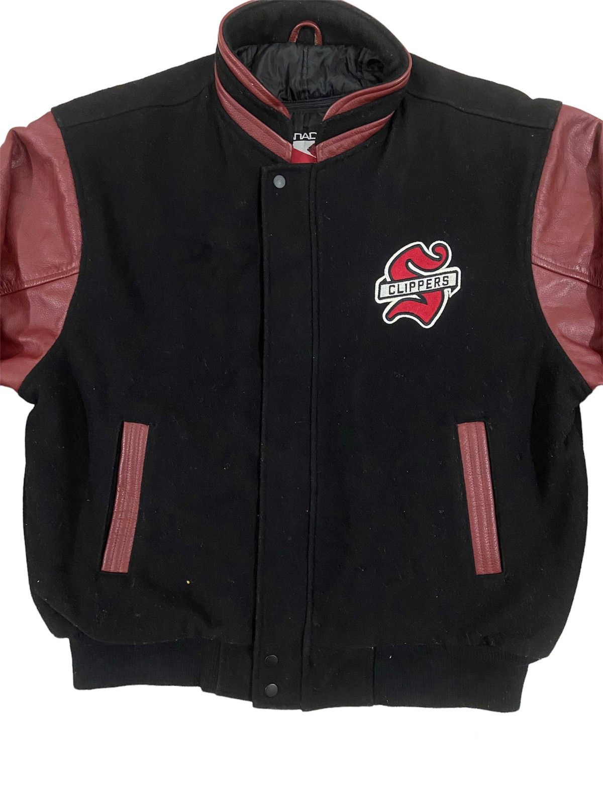 Other Vintage Canada Stouffville Clippers Varsity Leather Jacket Size US XL / EU 56 / 4 - 4 Thumbnail