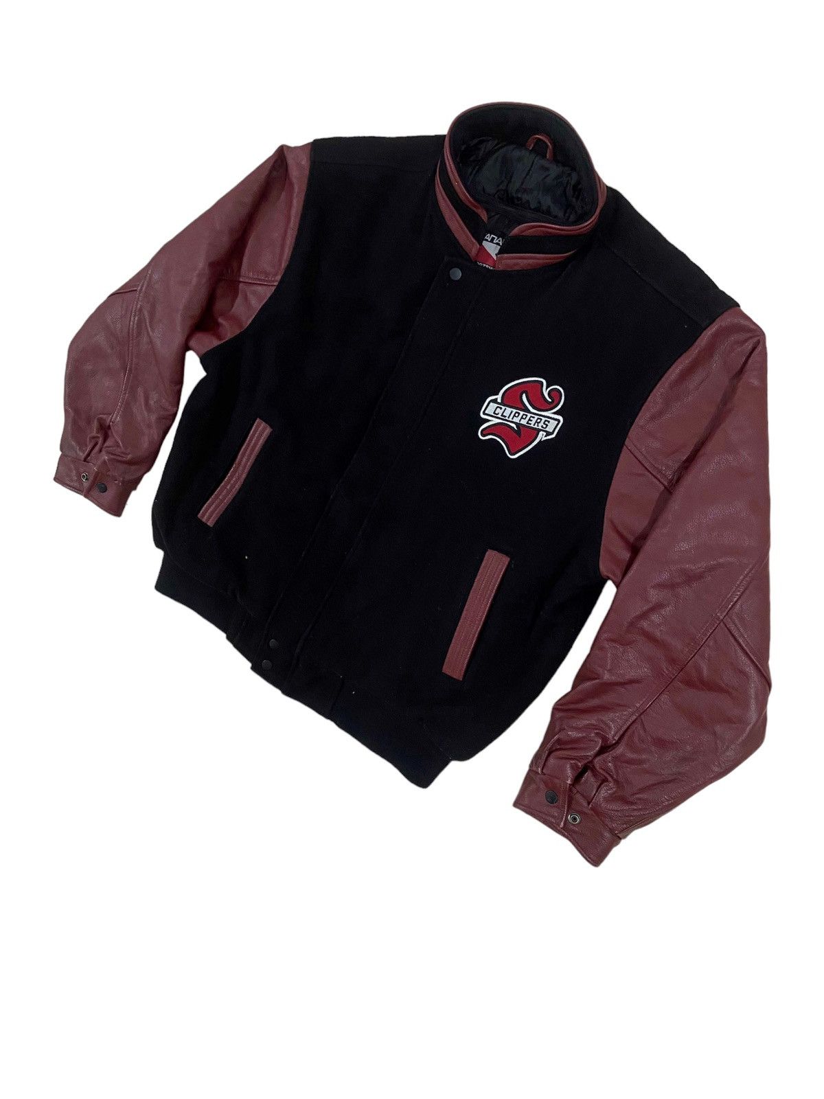 Other Vintage Canada Stouffville Clippers Varsity Leather Jacket Size US XL / EU 56 / 4 - 2 Thumbnail