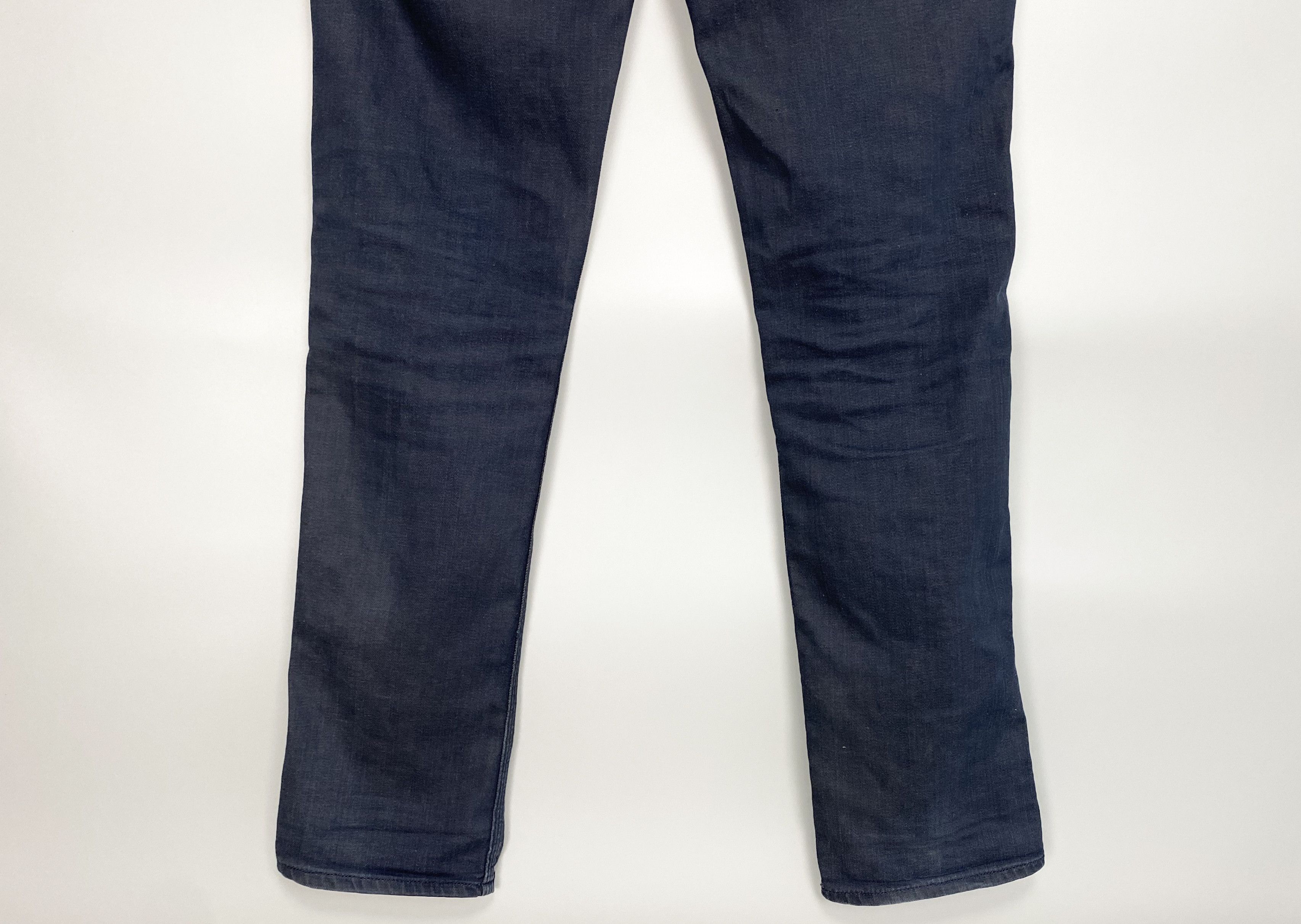 Acne Studios ACNE Max Thunder Denim Jeans Leather Patch W30 L32 Size US 30 / EU 46 - 9 Thumbnail
