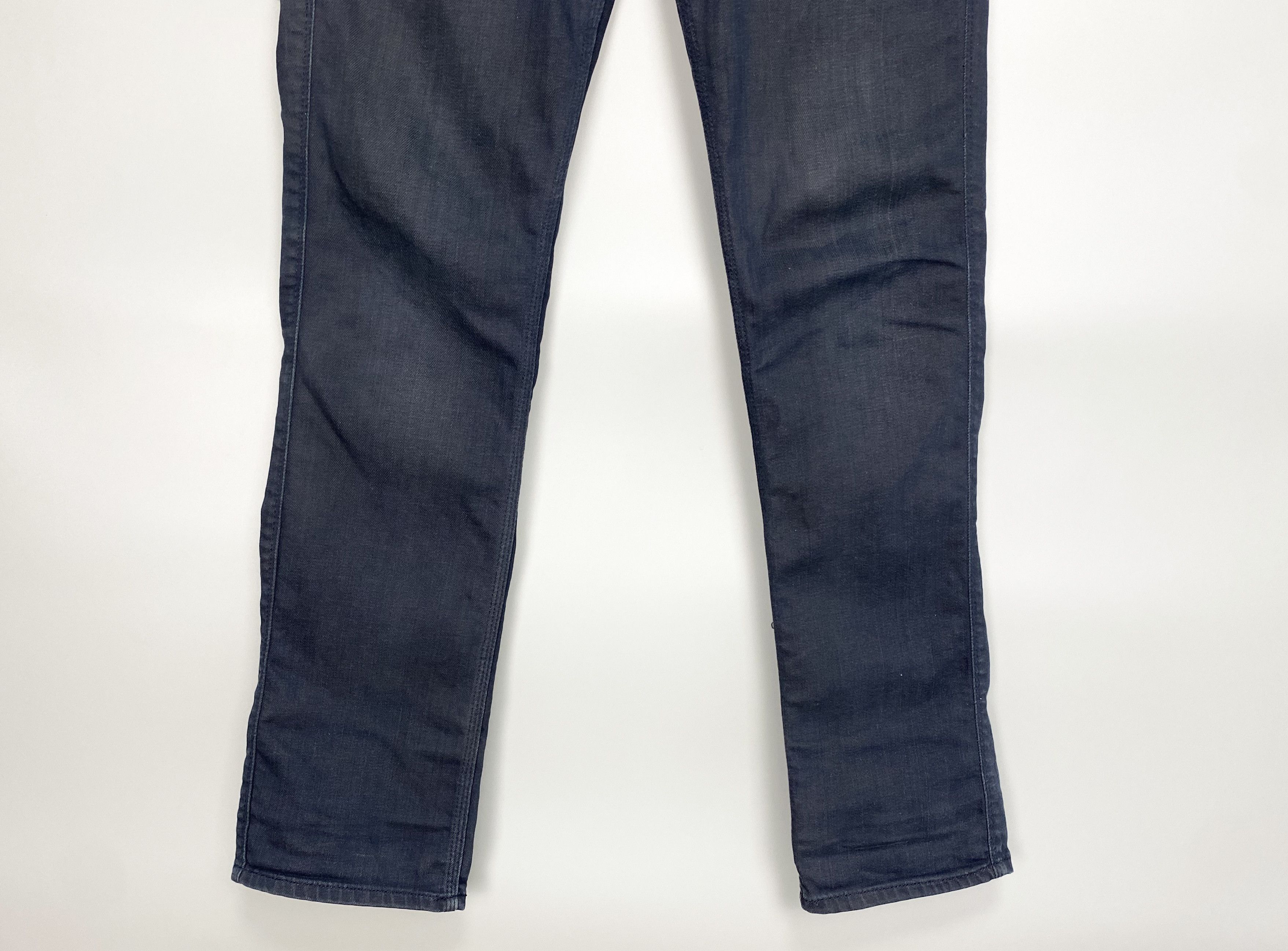 Acne Studios ACNE Max Thunder Denim Jeans Leather Patch W30 L32 Size US 30 / EU 46 - 5 Thumbnail