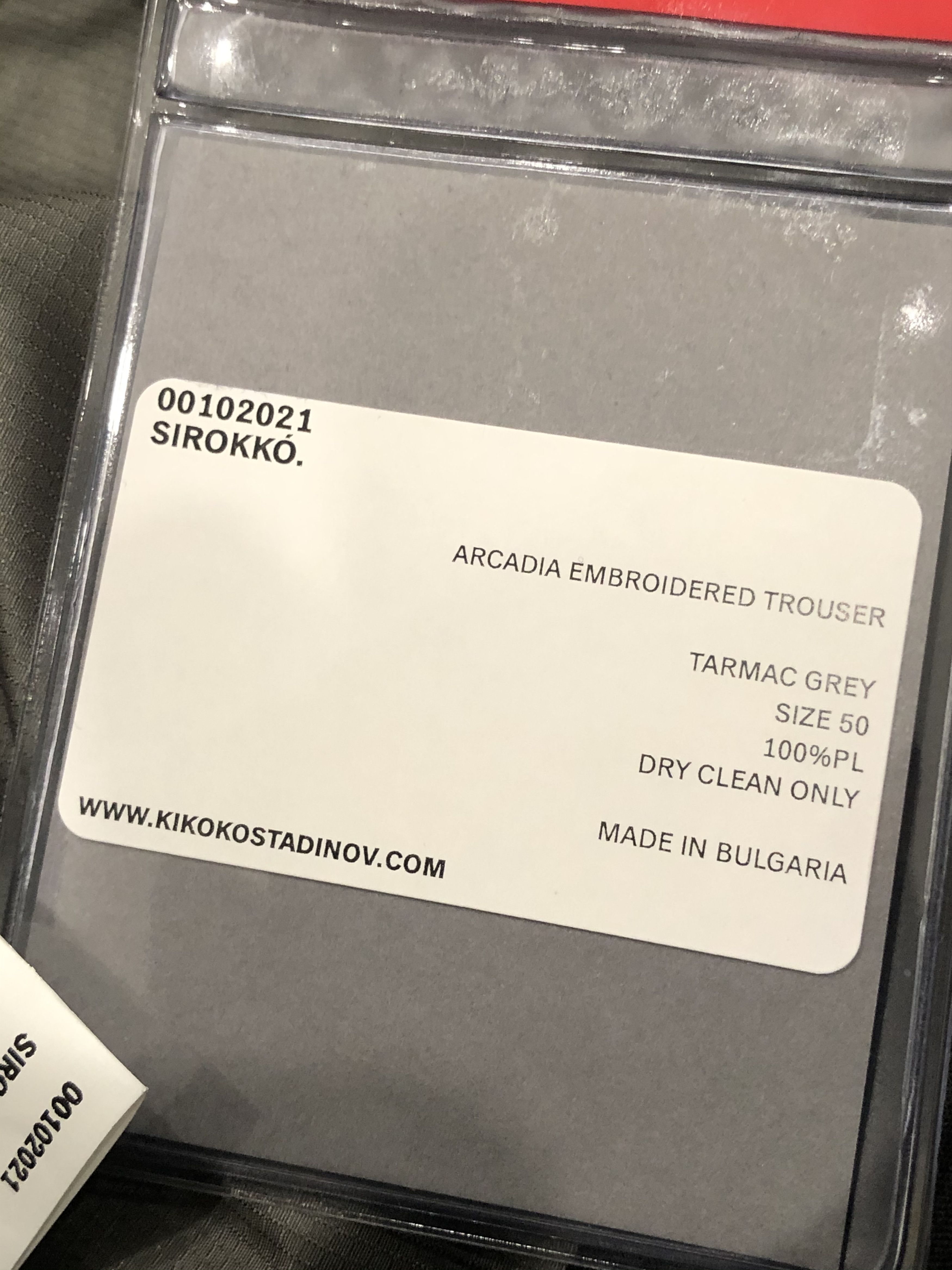 Kiko Kostadinov 21ss Arcadia Trousers Size US 34 / EU 50 - 12 Thumbnail