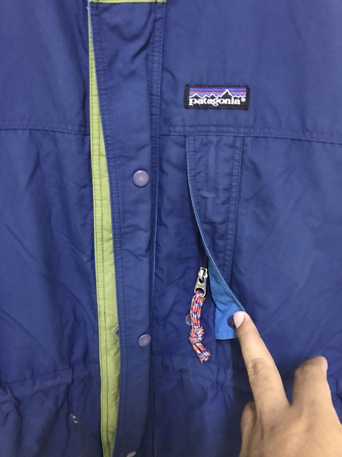 Patagonia Vintage Patagonia Light Puffer Jacket Size US S / EU 44-46 / 1 - 8 Thumbnail