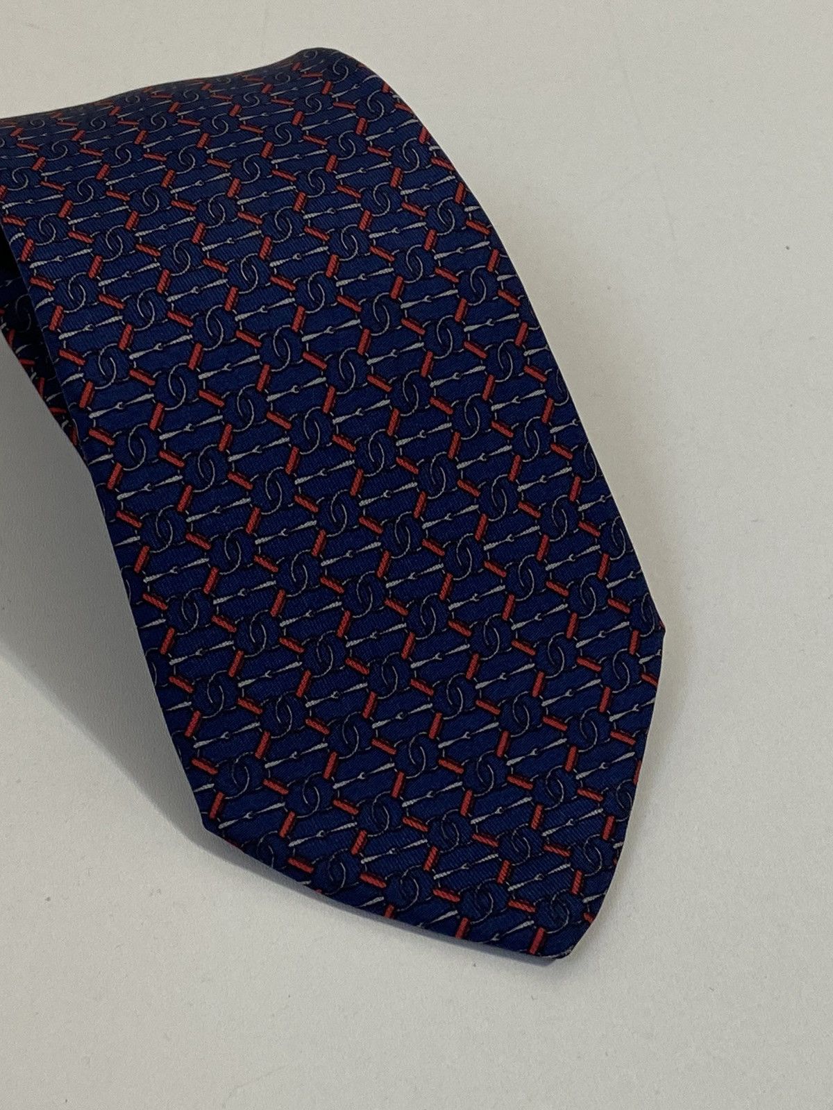 Hermes Hermes Tie Size ONE SIZE - 3 Thumbnail