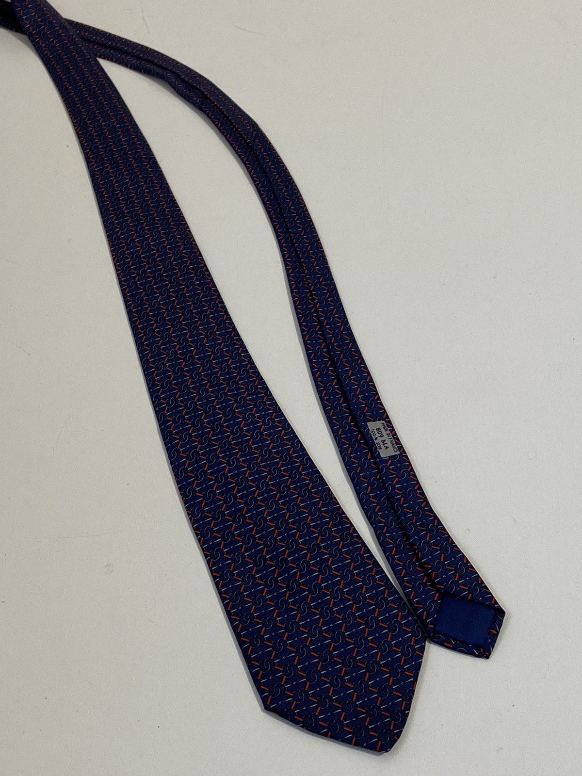 Hermes Hermes Tie Size ONE SIZE - 10 Thumbnail