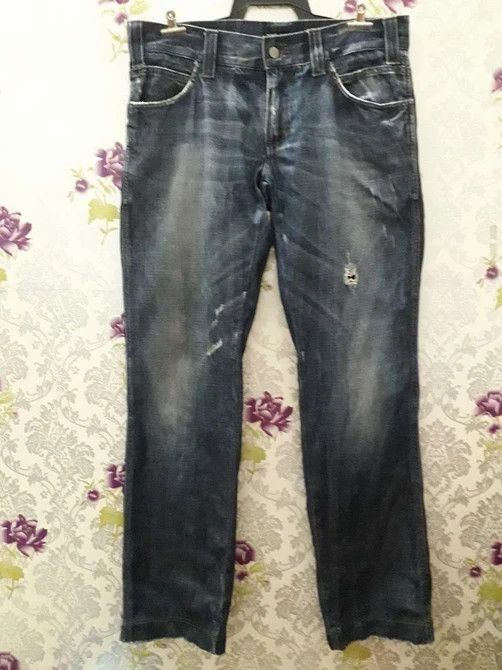 Dolce & Gabbana DOLCE & GABBANA JEANS BACK LOGO Size US 35 - 1 Thumbnail