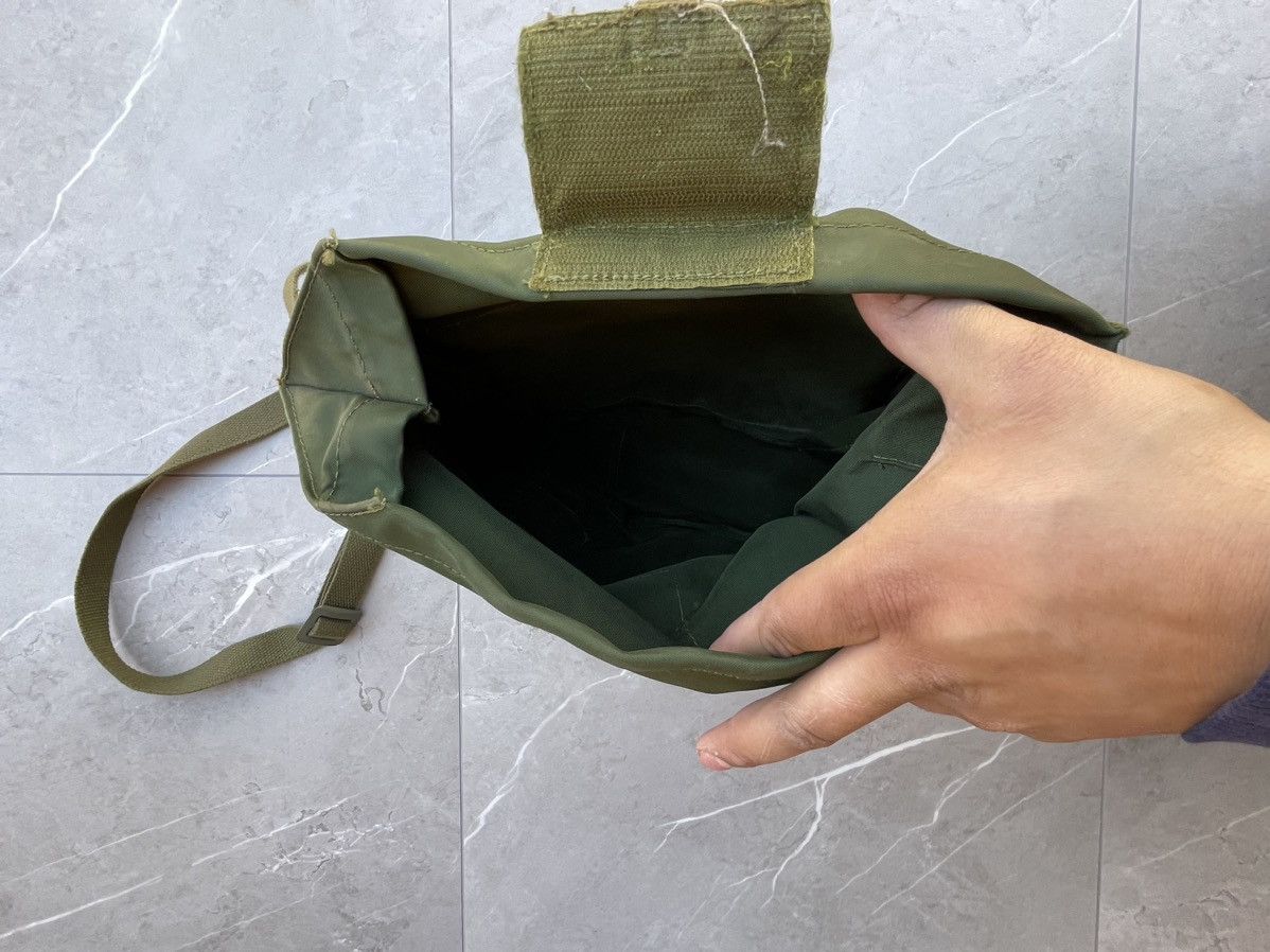 70s Vintage Military Gas Mask Crossbody