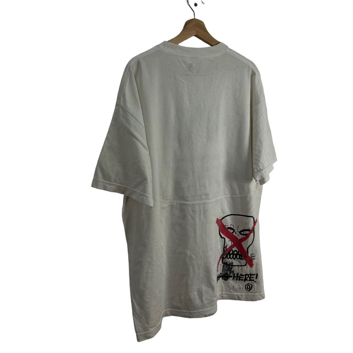 Japanese Brand VERY RARE DISSIZITI TEE BIG LOGO USA MADE PUNK STYLE DESIGN Size US XL / EU 56 / 4 - 8 Thumbnail