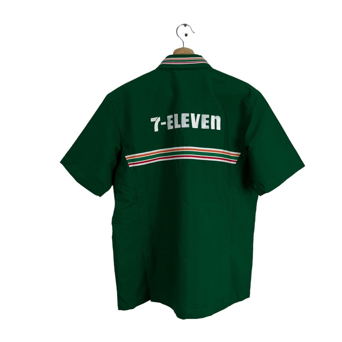 Japanese Brand VINTAGE WORK SHIRT BIG LOGO 7 ELEVEN BIG LOGO JAPAN Size US M / EU 48-50 / 2 - 5 Thumbnail