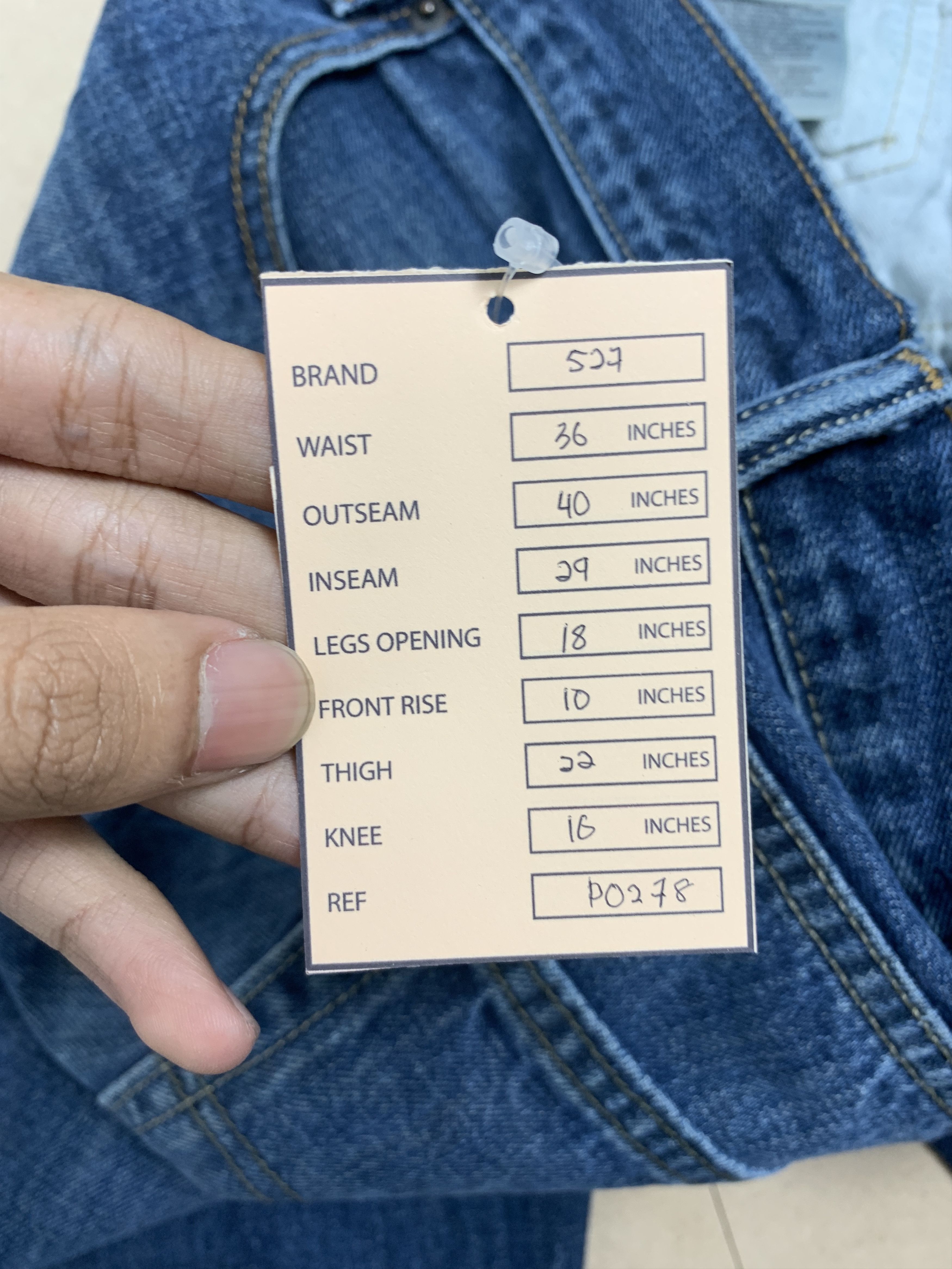 Levi's × Vintage Vintage LEVI'S 527 Flared Bootcut Faded Mid Wash Jeans Size US 36 / EU 52 - 21 Thumbnail