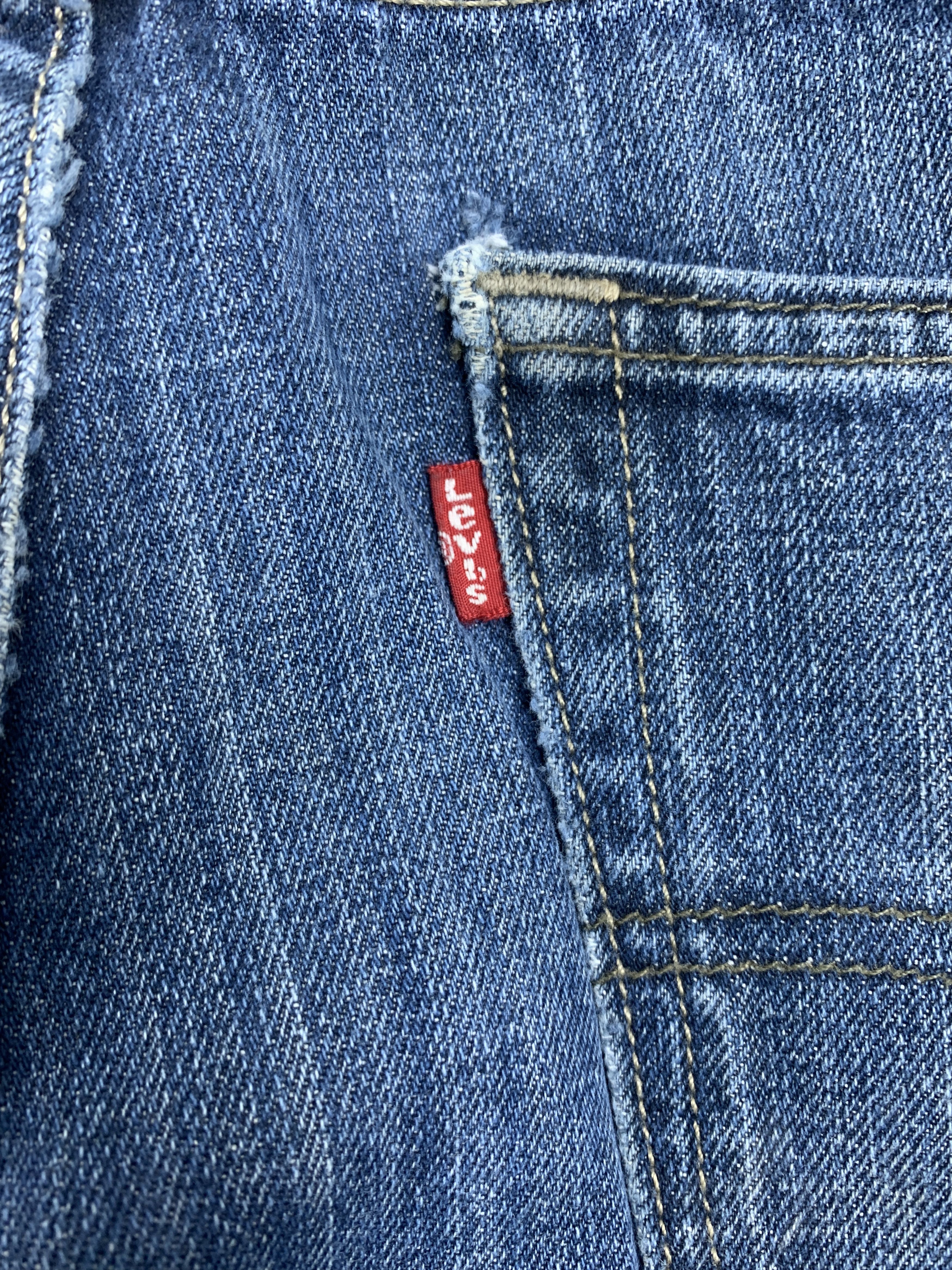 Levi's × Vintage Vintage LEVI'S 527 Flared Bootcut Faded Mid Wash Jeans Size US 36 / EU 52 - 10 Thumbnail