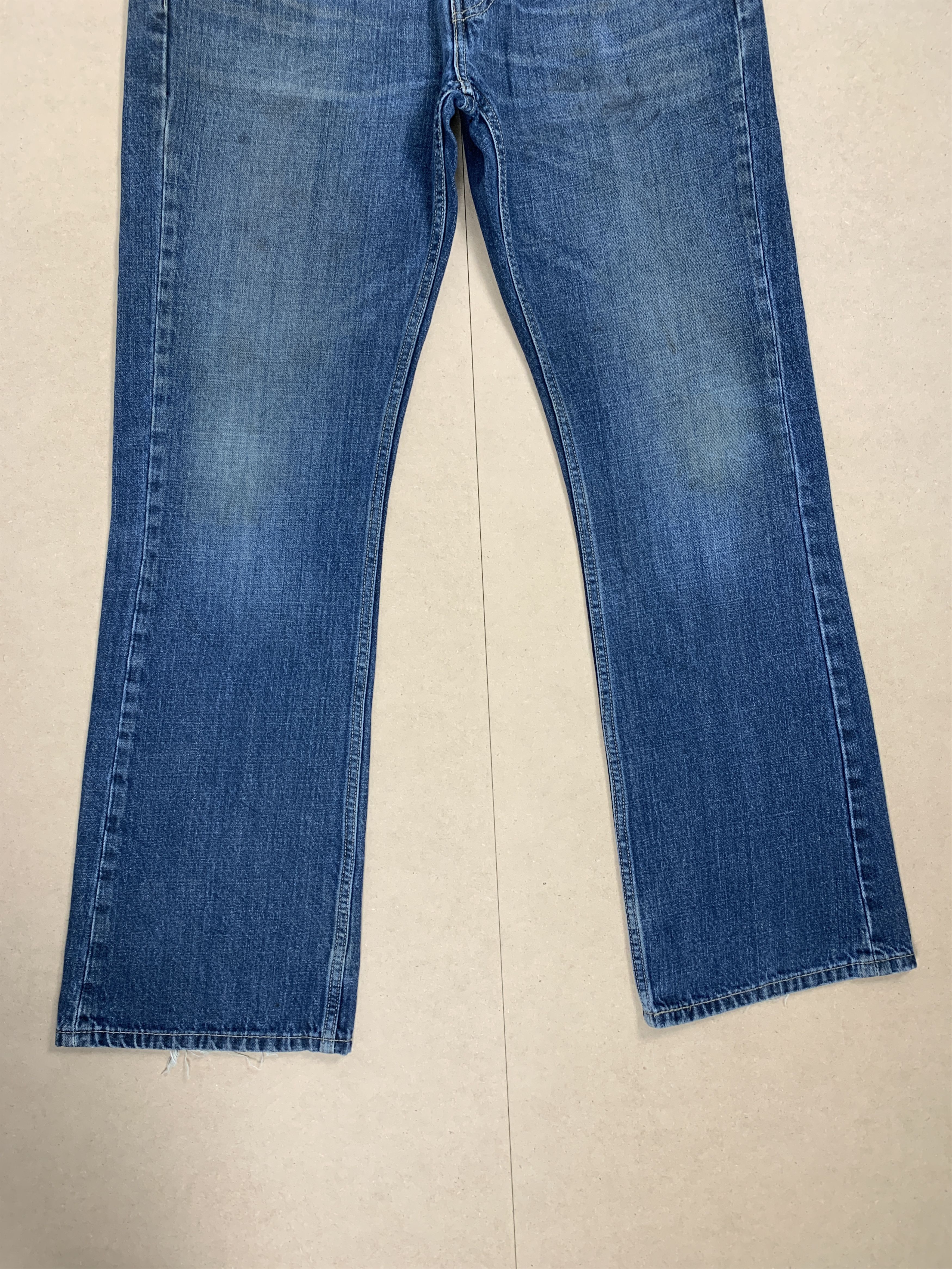 Levi's × Vintage Vintage LEVI'S 527 Flared Bootcut Faded Mid Wash Jeans Size US 36 / EU 52 - 4 Thumbnail