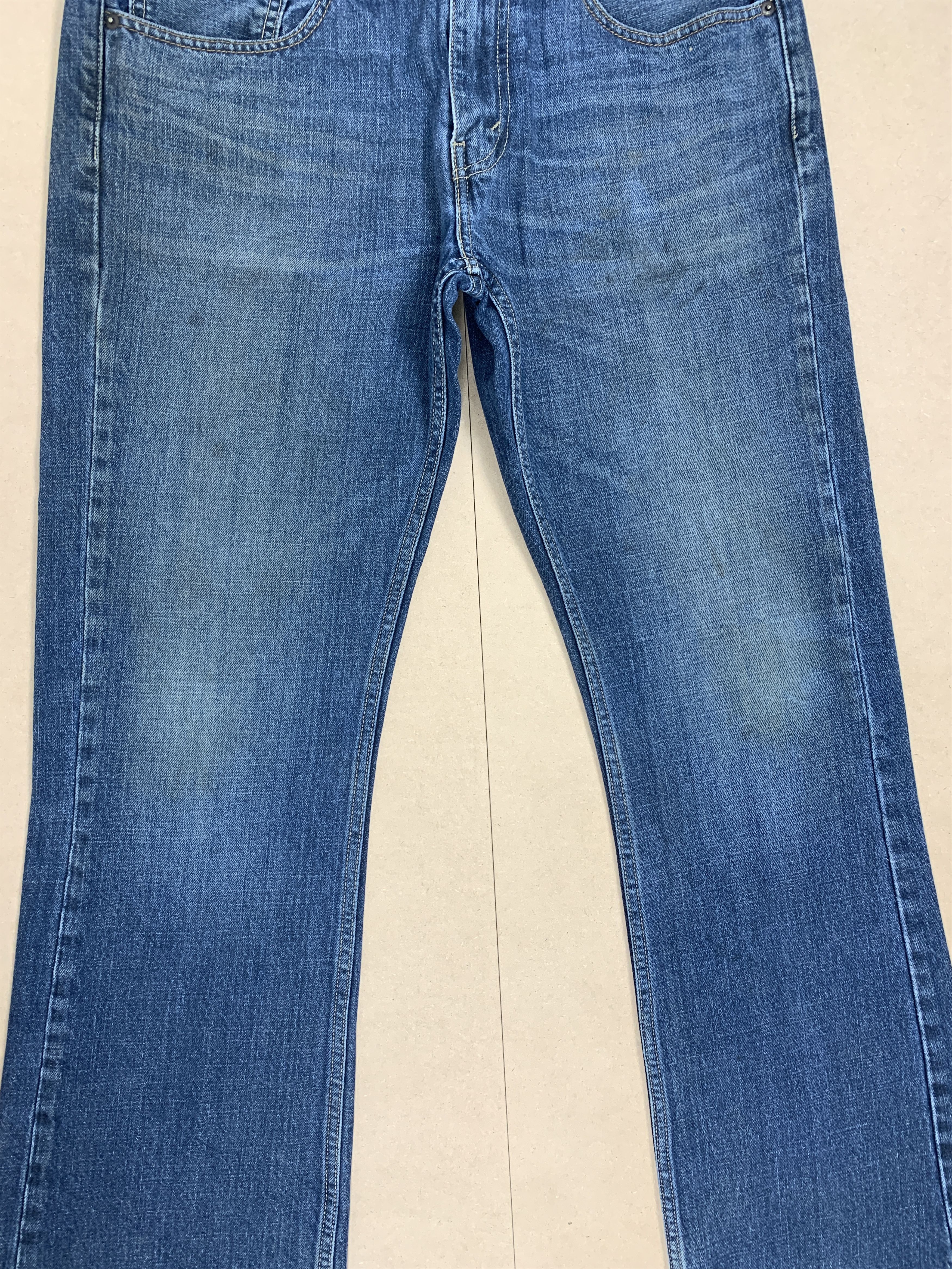 Levi's × Vintage Vintage LEVI'S 527 Flared Bootcut Faded Mid Wash Jeans Size US 36 / EU 52 - 3 Thumbnail