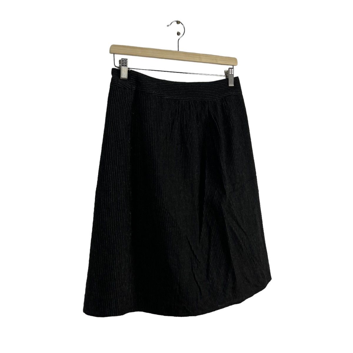 agnes b. VINTAGE MIDI SKIRT AGNES B. JAPAN BLACK Size 32" / US 10 / IT 46 - 2 Thumbnail
