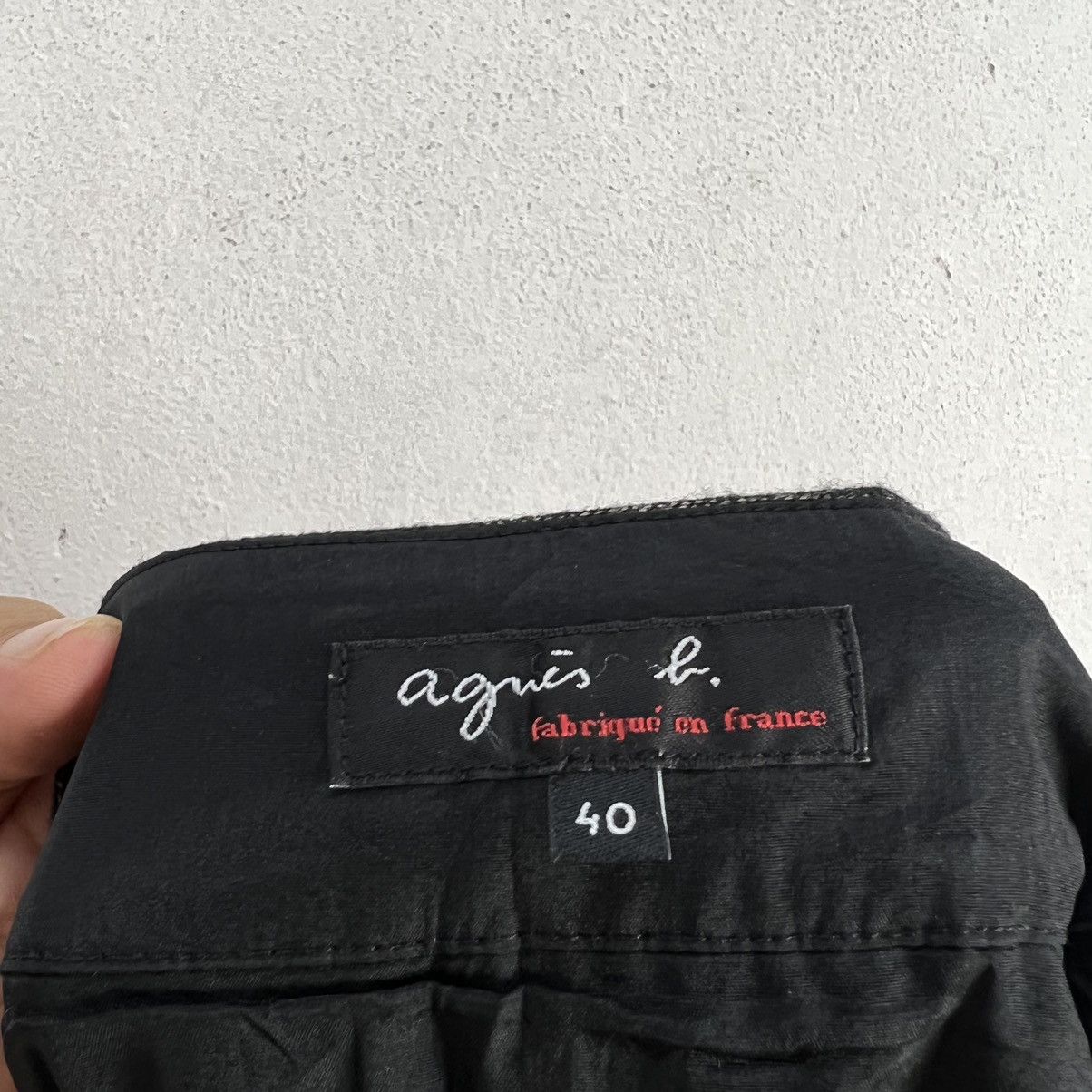 agnes b. VINTAGE MIDI SKIRT AGNES B. JAPAN BLACK Size 32" / US 10 / IT 46 - 6 Thumbnail