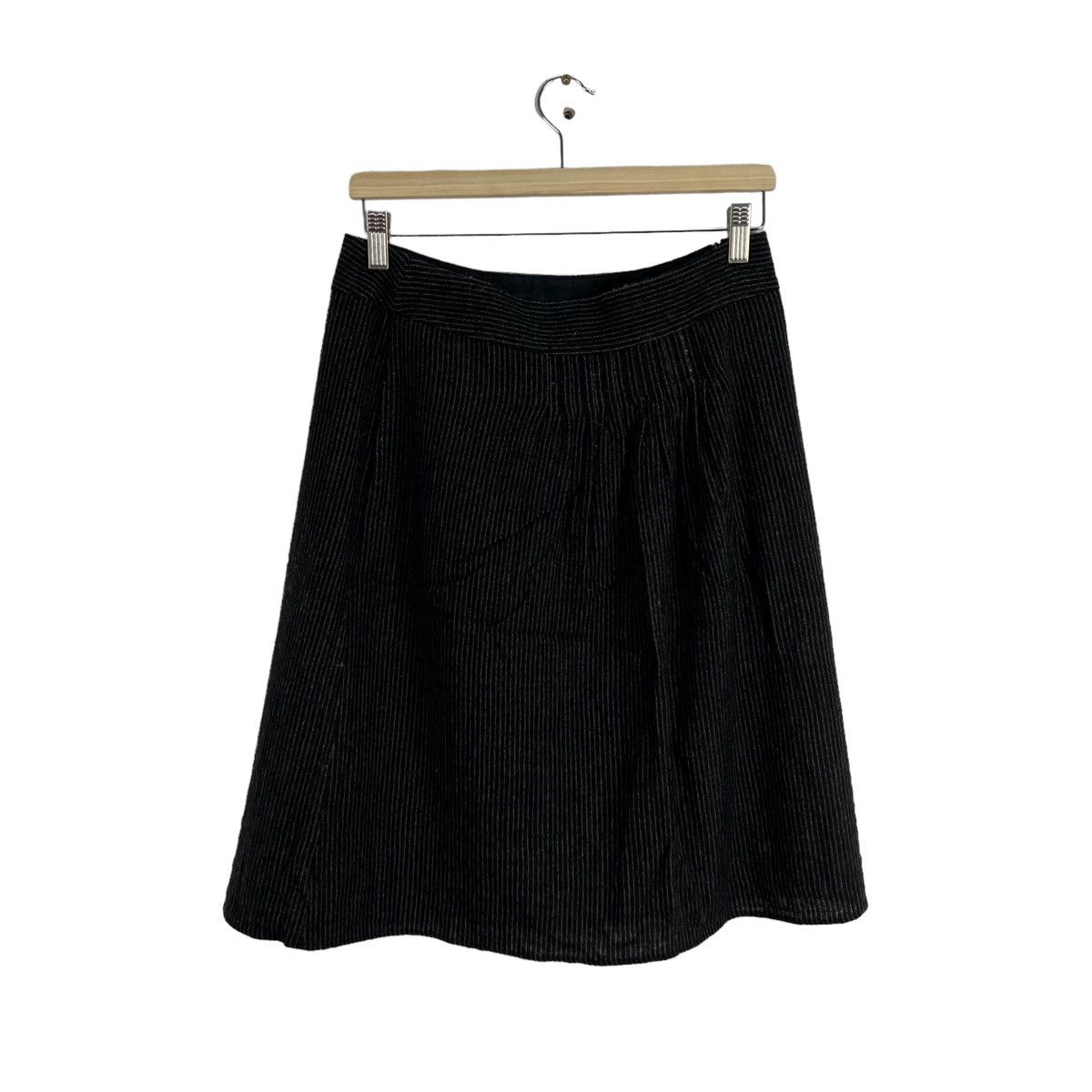 agnes b. VINTAGE MIDI SKIRT AGNES B. JAPAN BLACK Size 32" / US 10 / IT 46 - 4 Thumbnail
