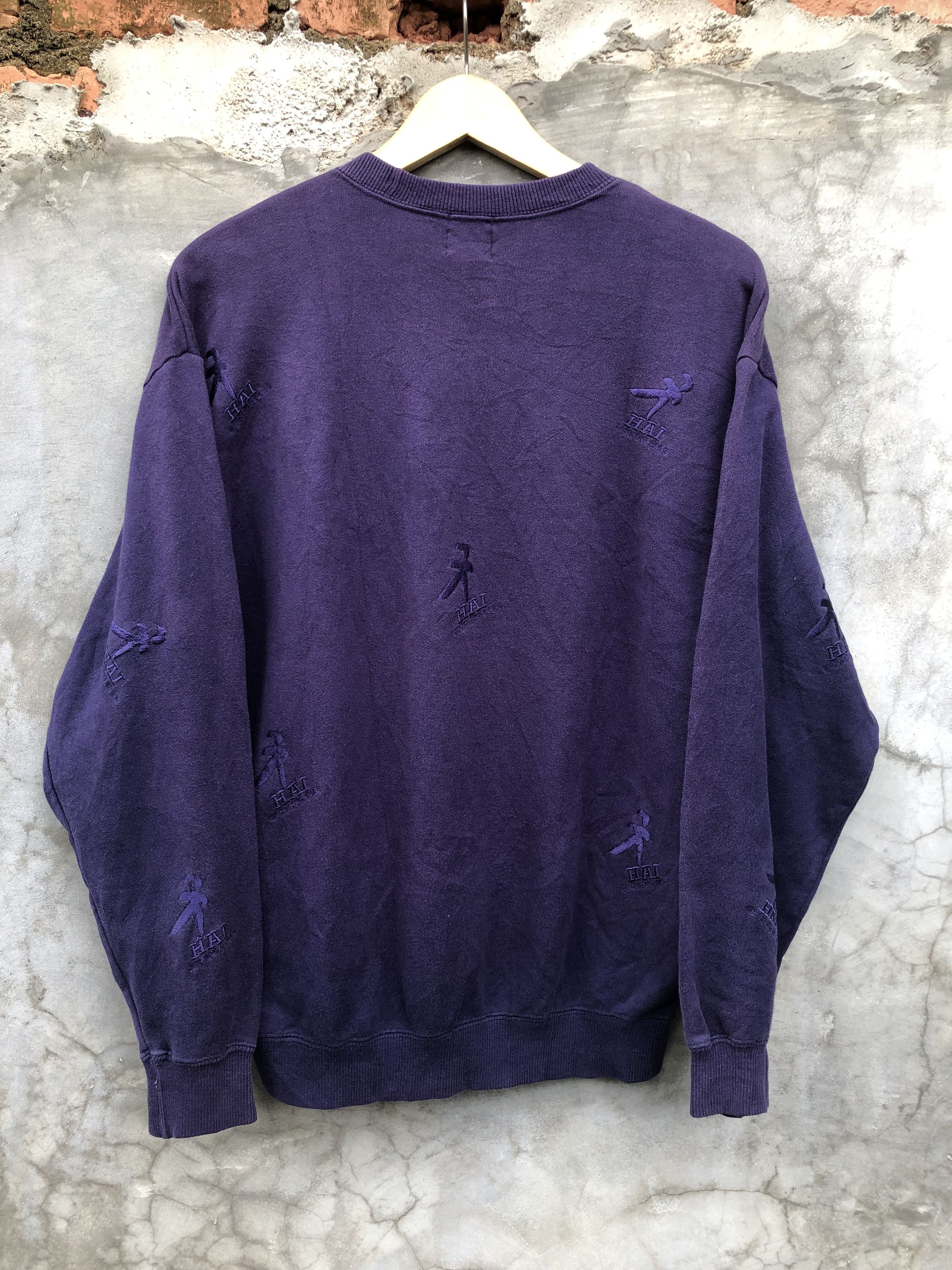Issey Miyake × Japanese Brand 90s Hai sporting gear embroidery logo by issey miyake Size US M / EU 48-50 / 2 - 2 Thumbnail
