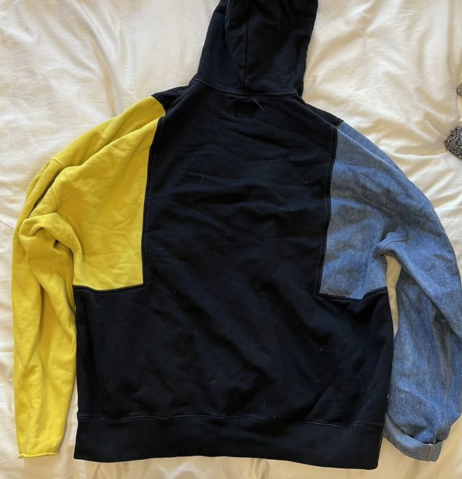 C2h4 C2H4 Sour Bullet Hoodie Sweatshirt Jacket Denim Color Block