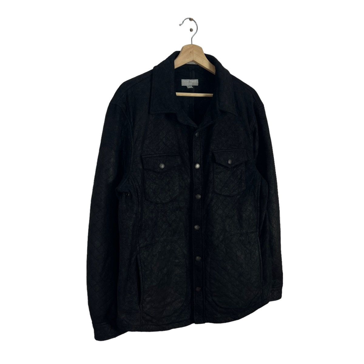 Japanese Brand VINTAGE WOOL WORKERS JACKET YUKI TORII HOMME JAPAN MADE Size US L / EU 52-54 / 3 - 3 Thumbnail
