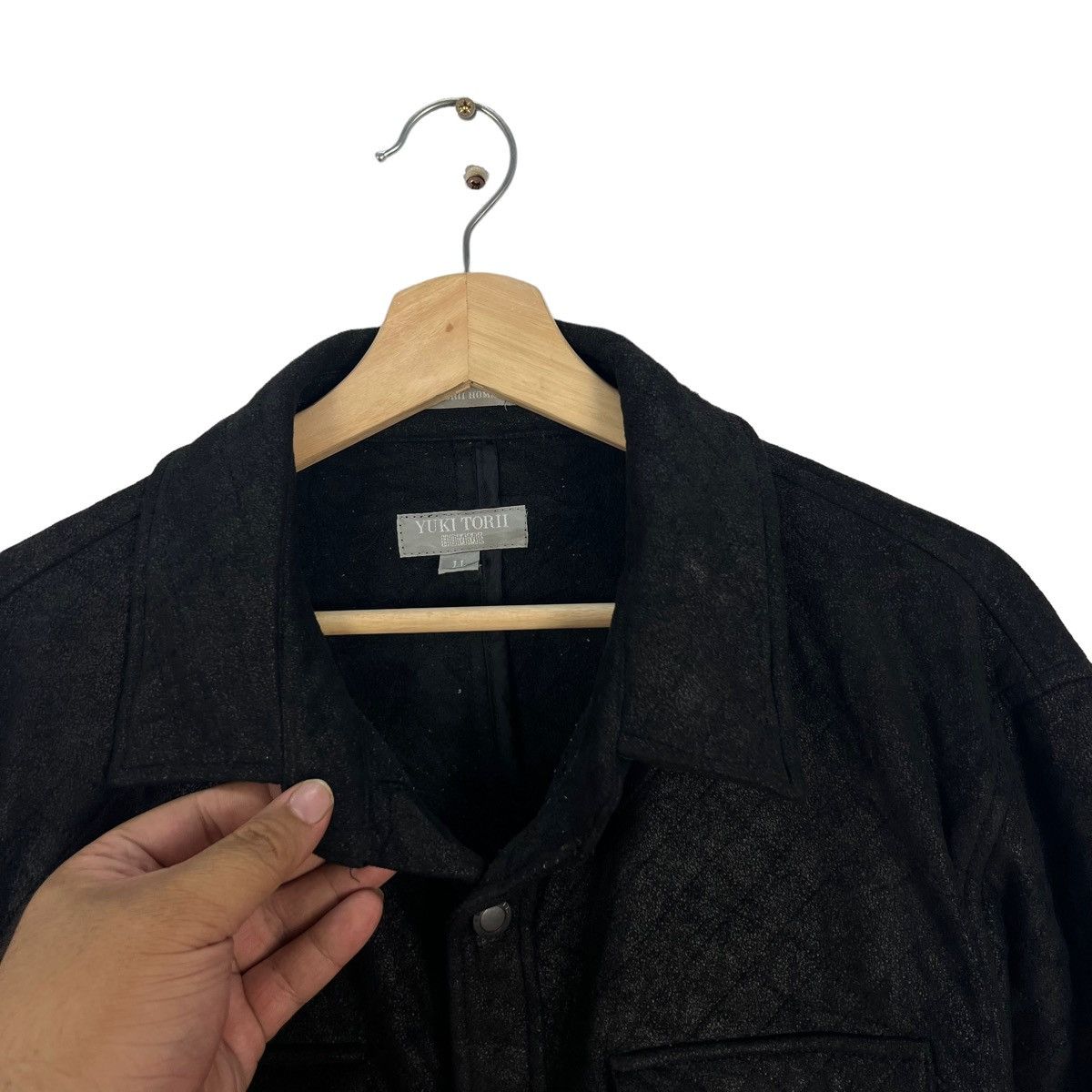 Japanese Brand VINTAGE WOOL WORKERS JACKET YUKI TORII HOMME JAPAN MADE Size US L / EU 52-54 / 3 - 5 Thumbnail