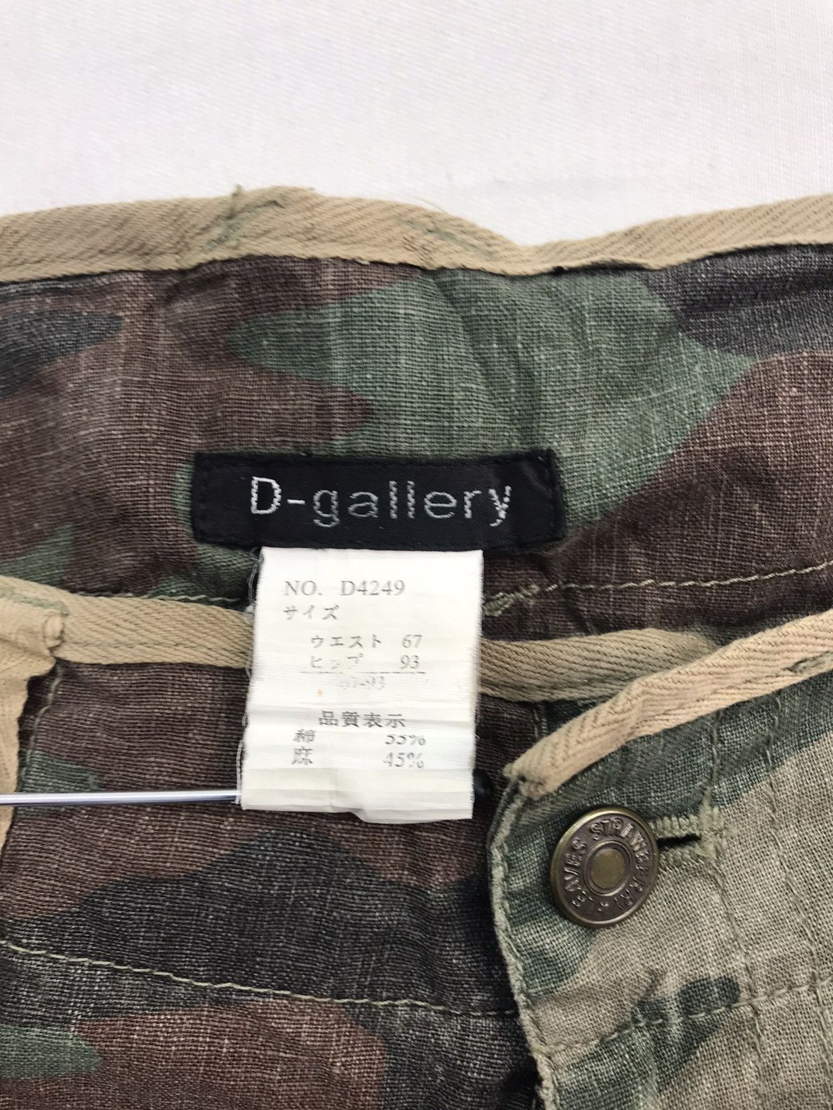 Other ❌Last Drop❌Rare D-Gallery army camo Cargopants multipocket Size US 32 / EU 48 - 8 Thumbnail
