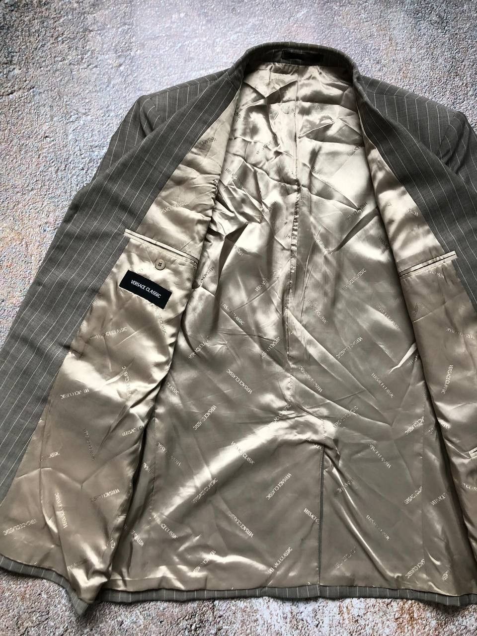 Versace × Vintage Versace Collection Classic Blazer / Trousers Suit Size 54L - 3 Thumbnail