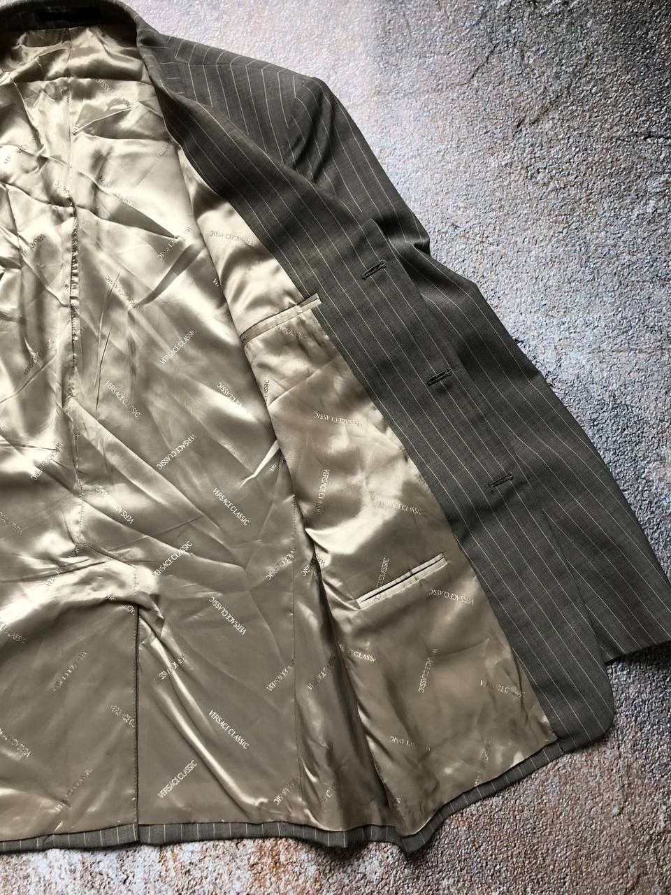 Versace × Vintage Versace Collection Classic Blazer / Trousers Suit Size 54L - 5 Thumbnail