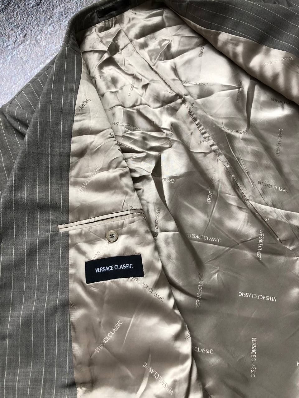 Versace × Vintage Versace Collection Classic Blazer / Trousers Suit Size 54L - 4 Thumbnail