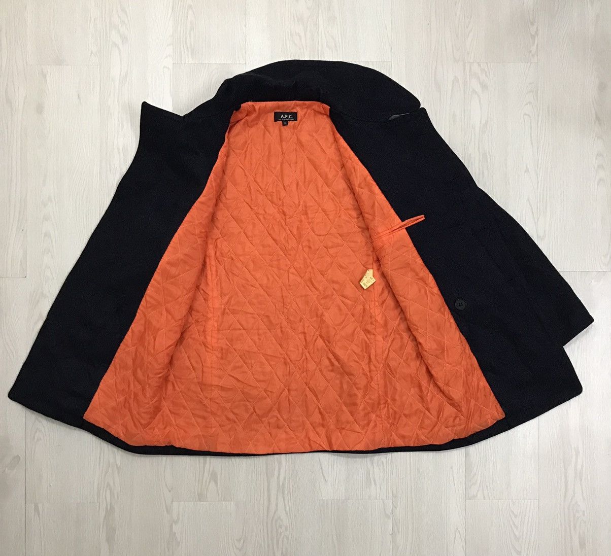 A.P.C. × Vintage Vintage A.P.C Wool Jacket Made In Romania Size M / US 6-8 / IT 42-44 - 9 Thumbnail
