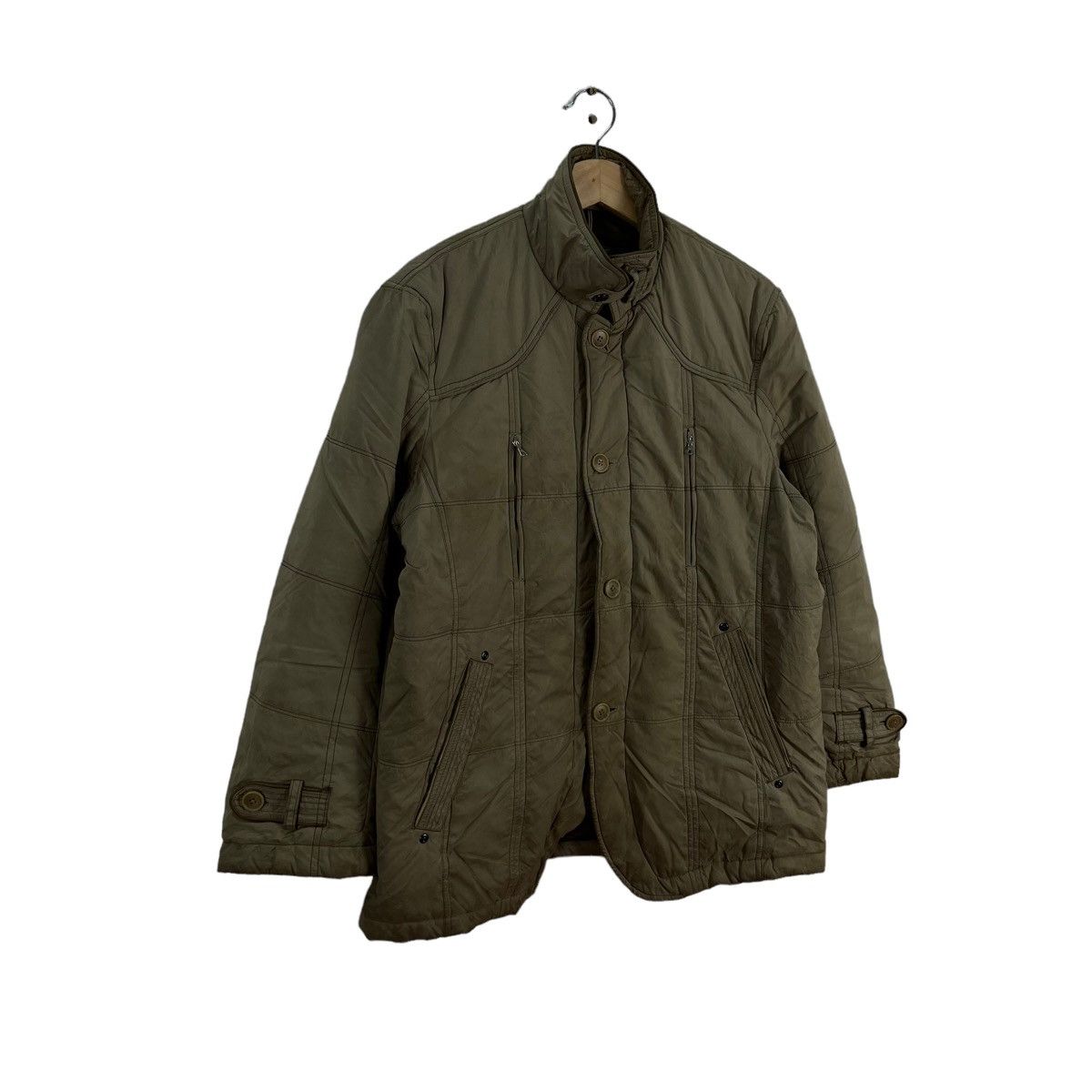 Japanese Brand VINTAGE LIGHT PUFFER JACKET LIVE UP INSPIRED ISSEY MIYAKE Size US L / EU 52-54 / 3 - 2 Thumbnail