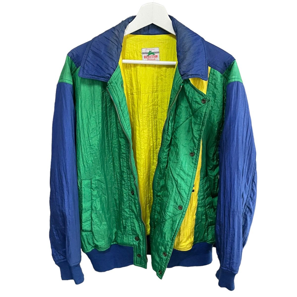 Benetton × Formula 1 💥 80s BENETTON FORMULA ONE RACING TEAM JACKET Size US M / EU 48-50 / 2 - 5 Thumbnail