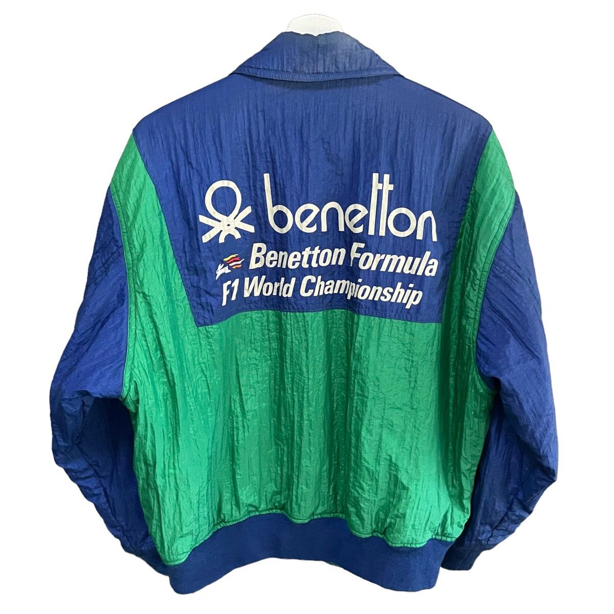 Benetton × Formula 1 💥 80s BENETTON FORMULA ONE RACING TEAM JACKET Size US M / EU 48-50 / 2 - 7 Thumbnail