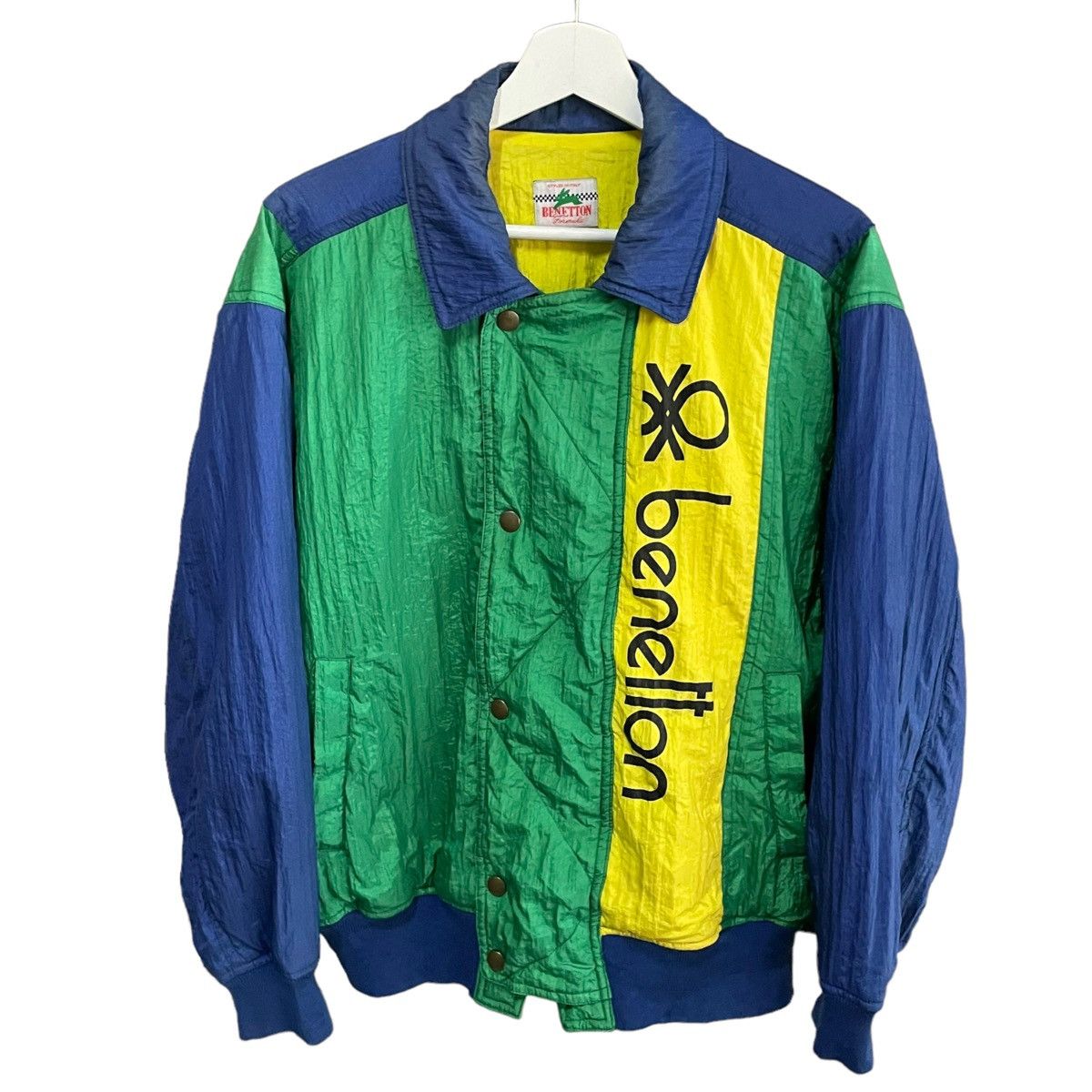 Benetton × Formula 1 💥 80s BENETTON FORMULA ONE RACING TEAM JACKET Size US M / EU 48-50 / 2 - 1 Thumbnail