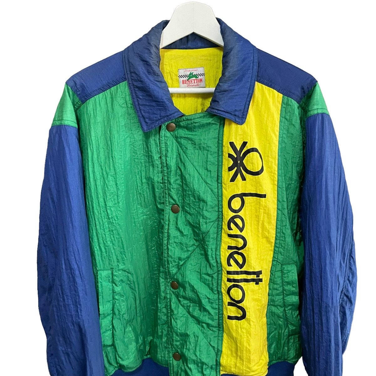 Benetton × Formula 1 💥 80s BENETTON FORMULA ONE RACING TEAM JACKET Size US M / EU 48-50 / 2 - 4 Thumbnail