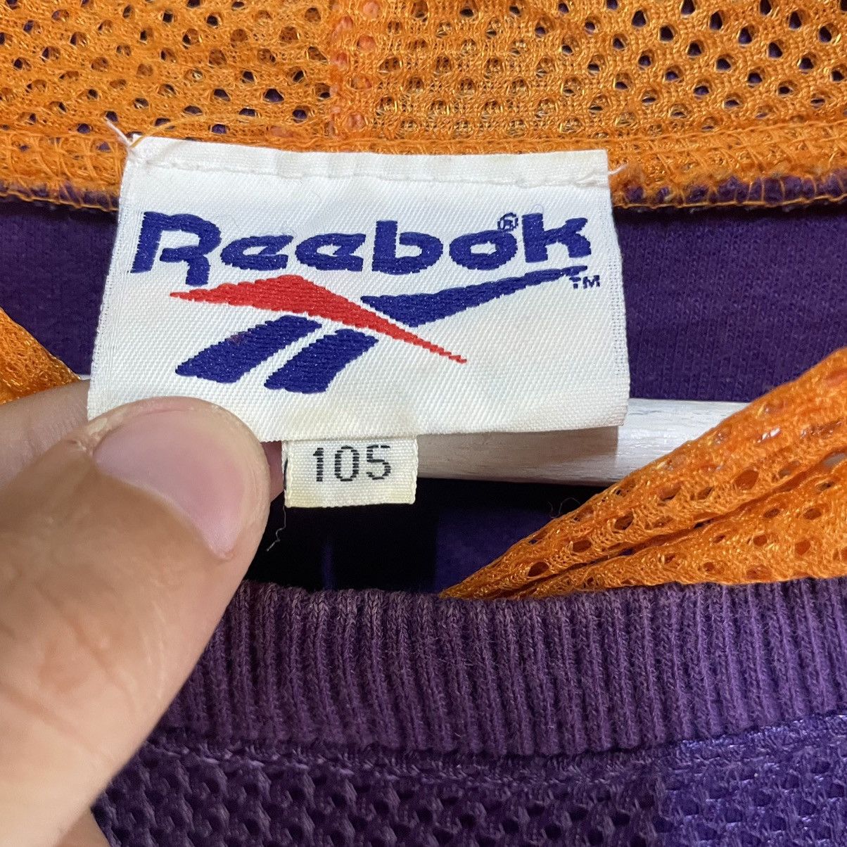 Reebok × Vintage 💥 90s REEBOK HOODIE MULTICOLOUR EMBROIDERED LOGO Size US L / EU 52-54 / 3 - 7 Thumbnail