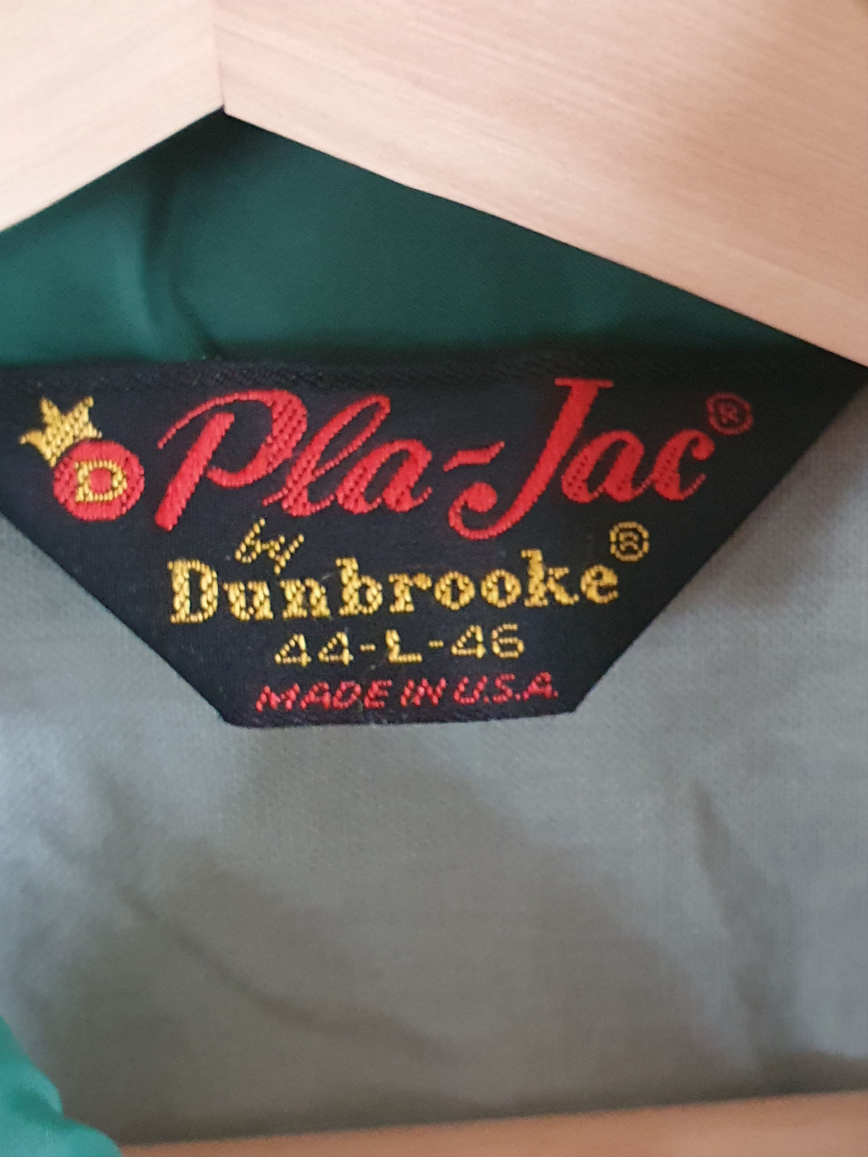 Dunbrooke × Vintage Pla-Jac by Dunbrooke Vtg Windbreaker Made in USA jacket L Size US L / EU 52-54 / 3 - 4 Thumbnail