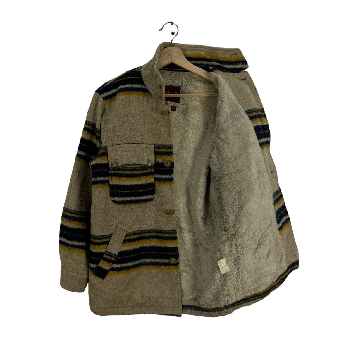 Japanese Brand VINTAGE WOOL JACKET MICLAND JAPAN KAPITAL DESIGN NAVAJO Size US M / EU 48-50 / 2 - 5 Thumbnail