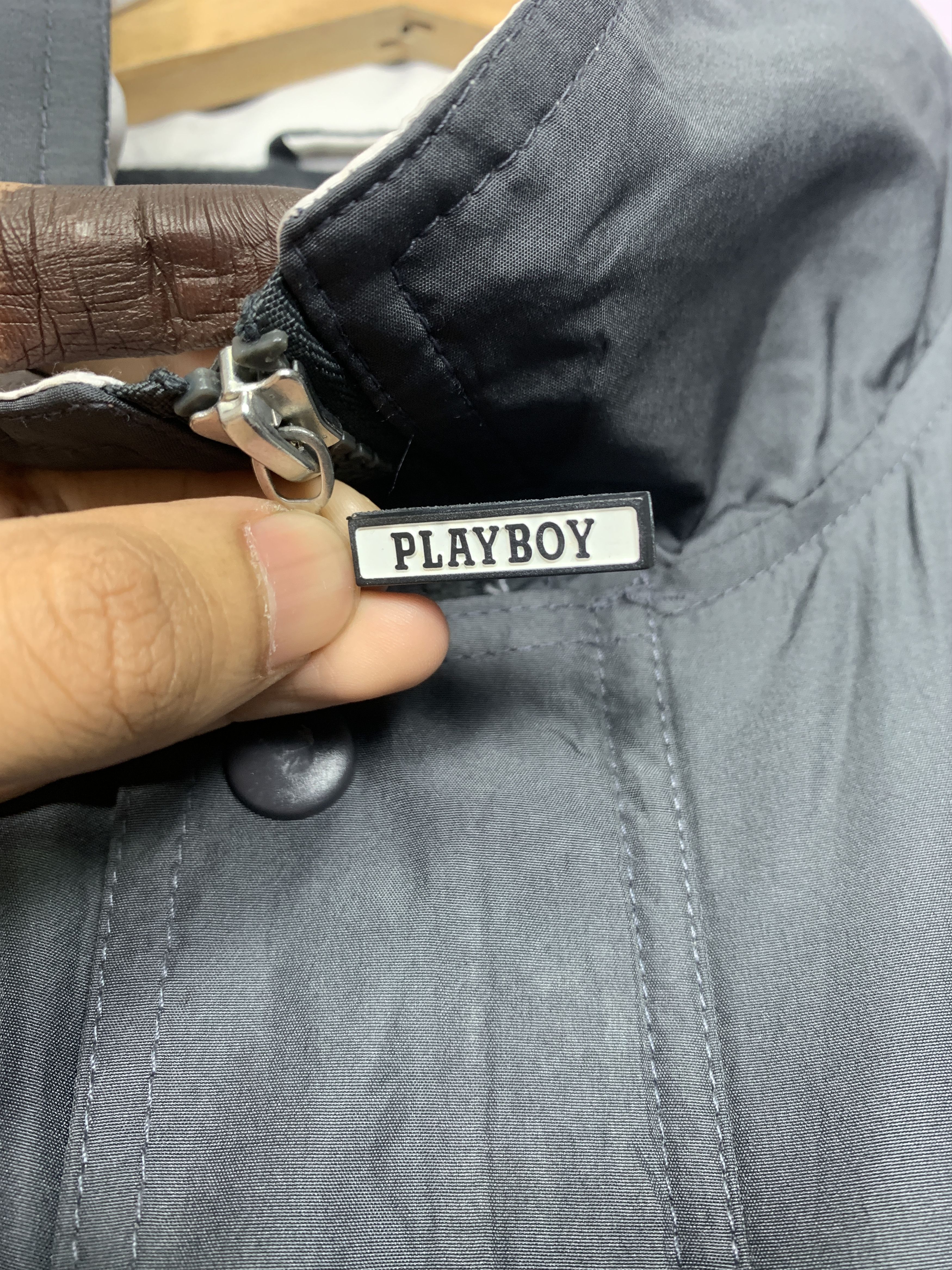 Playboy Vintage PLAYBOY Windbreaker Big Logo Jacket J0743 Size US L / EU 52-54 / 3 - 11 Thumbnail